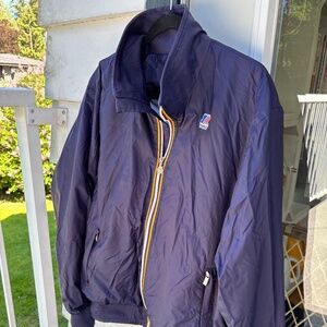 K-Way Jacket in Navy Blue